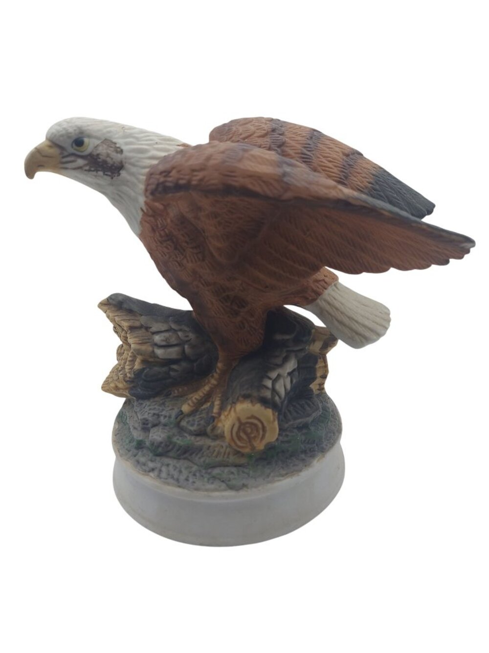 Bald Eagle Porcelain Figurine Birds In Flight Royal Heritage Limited Ed Vintage